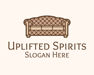 Retro Sofa Furniture logo design