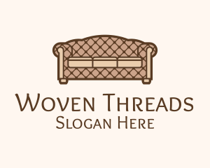 Retro Sofa Furniture logo design