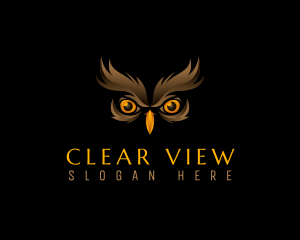 Safari Owl Eyes logo design