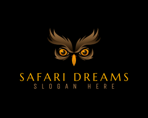 Safari Owl Eyes logo design