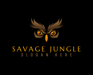 Safari Owl Eyes logo design