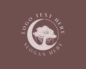 Moon Oak Tree logo