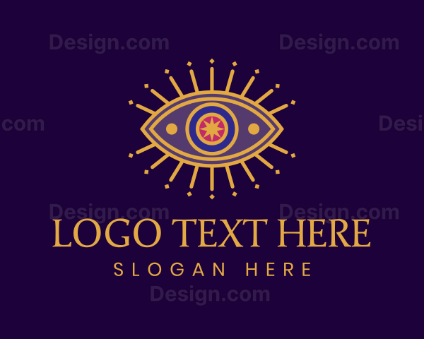 Spiritual Tarot Eye Logo