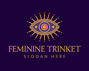 Spiritual Tarot Eye logo design