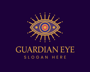 Spiritual Tarot Eye logo design