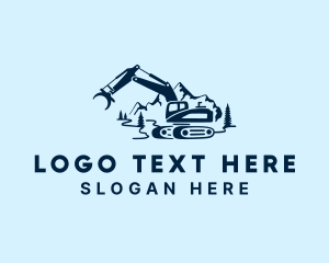 Blue Mountain Logging logo