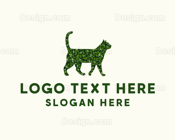 Plant Cat Gardening Logo