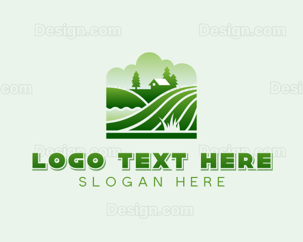 Field Lawn Landscaping Logo