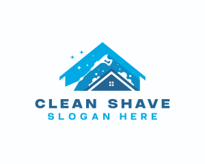 Pressure Washer Cleaning logo design