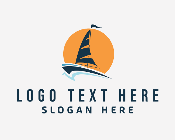 Sailing logo example 4