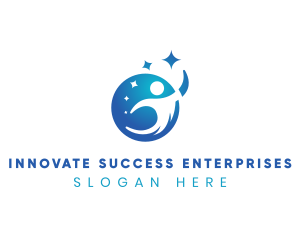 Human Leader Success logo design