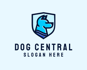 Security Shield Dog logo design