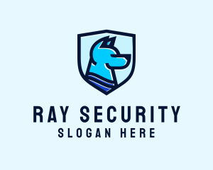 Security Shield Dog logo design