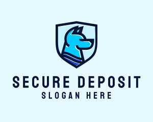 Security Shield Dog logo design