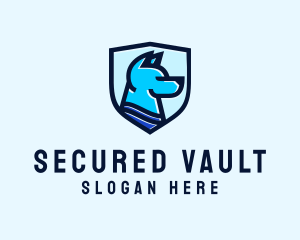 Security Shield Dog logo design