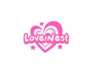 Cute Valentine Heart logo