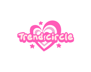 Cute Valentine Heart logo