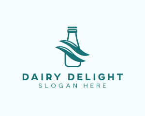 Dairy Milk Bottle logo design