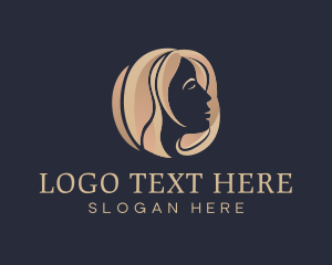 Brown Hair Lady logo