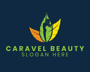 Organic Beauty Wellness logo design