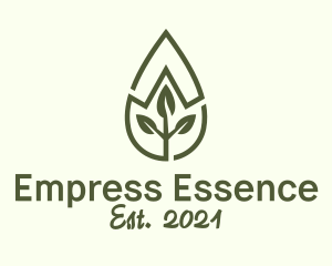 Leaf Spa Essential Oil logo design