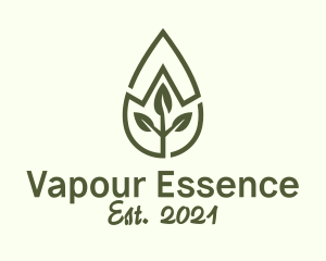 Leaf Spa Essential Oil logo design