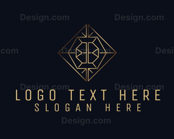 Elegant Diamond Business Logo