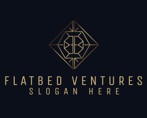 Elegant Diamond Business logo design