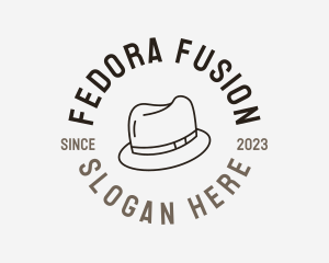 Fedora Hat Boutique logo design