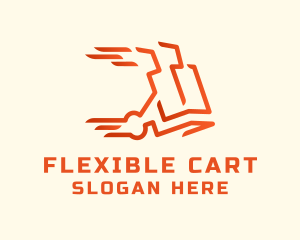 Fast Delivery Cart logo design