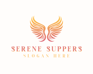 Heavenly Angel Wings logo