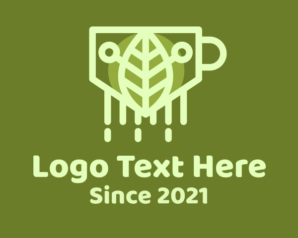 Tea Pot logo example 4