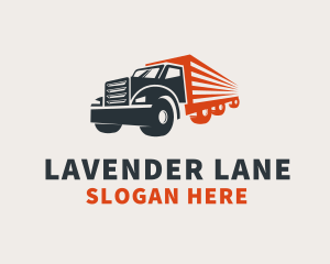 Cargo Truck Transport   logo design