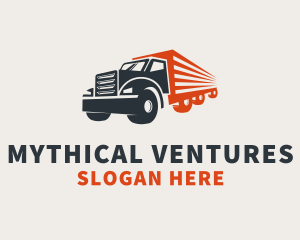 Cargo Truck Transport   logo design