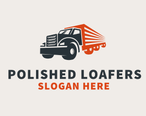 Cargo Truck Transport   logo design