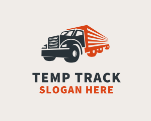 Cargo Truck Transport   logo design