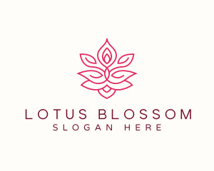 Yoga Lotus Meditation logo