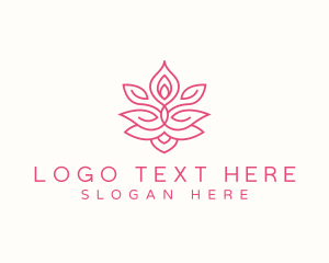 Yoga Lotus Meditation logo