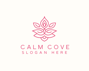 Yoga Lotus Meditation logo