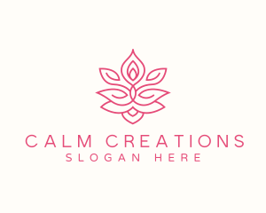Yoga Lotus Meditation logo