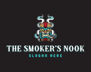 Tiki Mask Smoker logo
