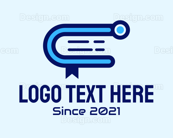 Tech Book Bookmark Logo