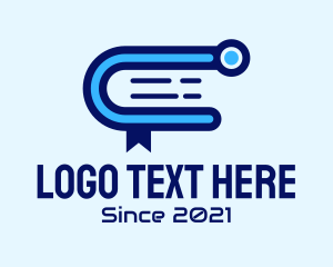 Tech Book Bookmark logo