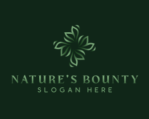 Natural Herbal Garden logo design