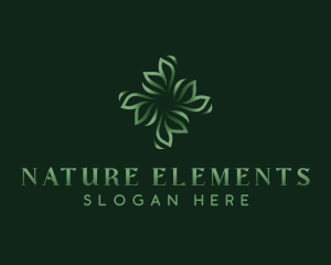 Natural Herbal Garden logo design