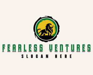 Lion Beast Animal logo design