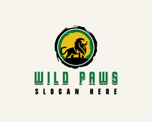 Lion Beast Animal logo design