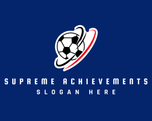 Spinning Soccer Ball logo