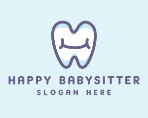 Smiling Tooth Dentist logo design