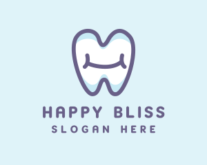 Smiling Tooth Dentist logo design